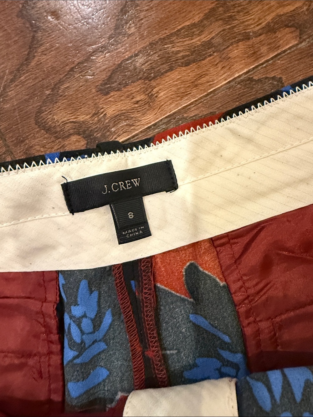 J Crew firework shorts, size 8 - Picture 4 of 7